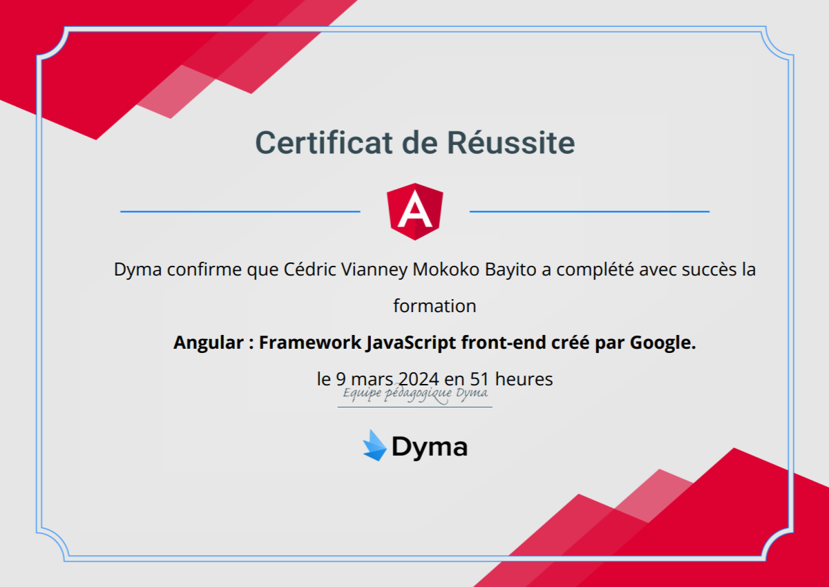 foto attestato Angular16